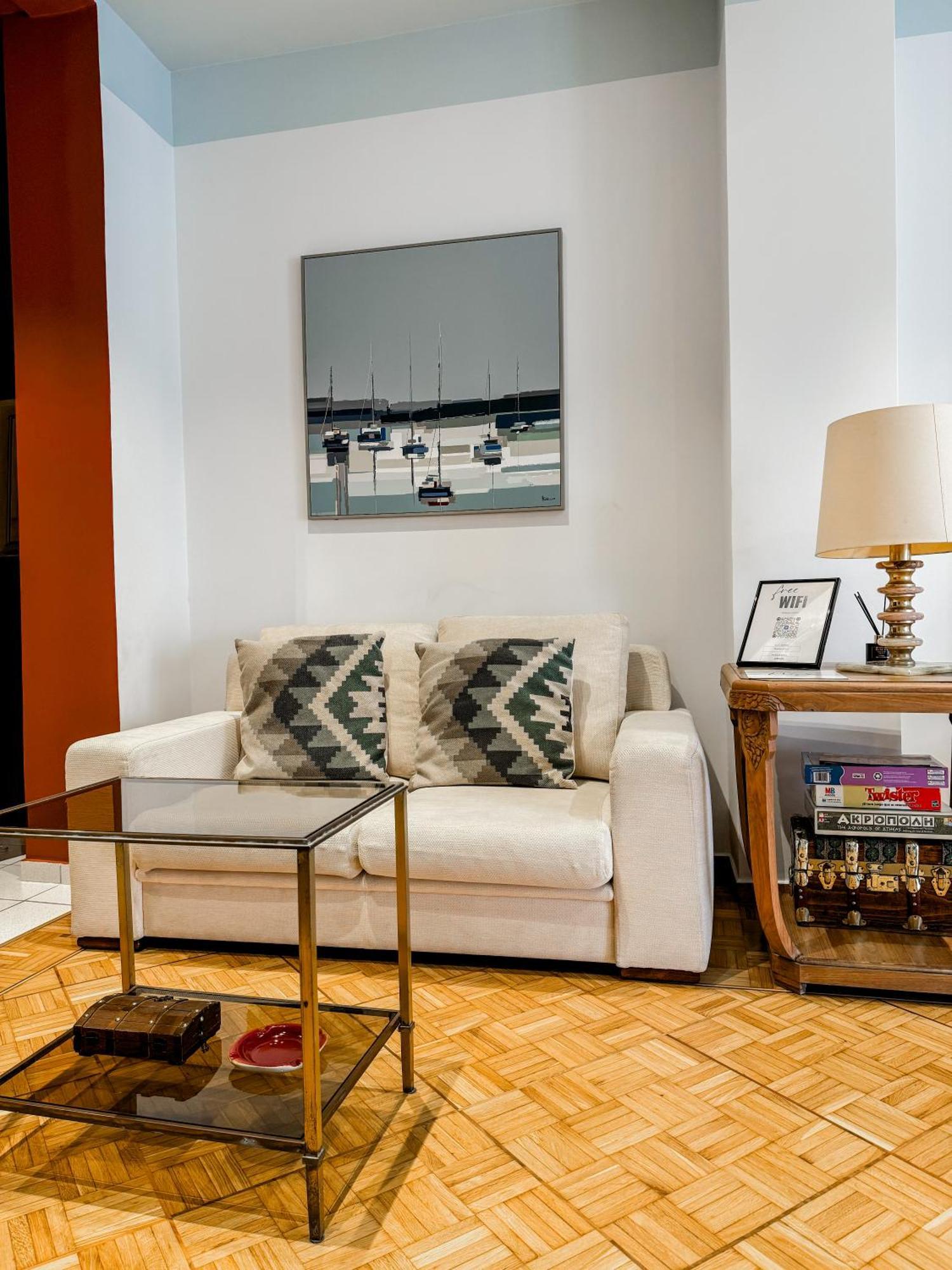 פיראוס Apartment Near Metro + Port מראה חיצוני תמונה